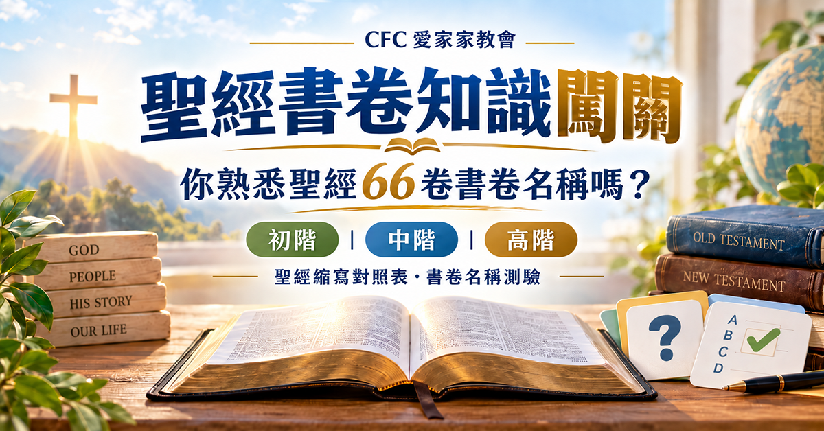 聖經66卷書卷名稱闖關遊戲
